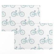 Pi-cycle in teal and navy (6" bike)