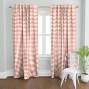 watercolor window pane plaid || piazza orange