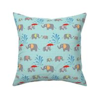 Elephant Fun Kids Print