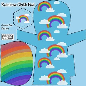 Rainbow Cloth Pad