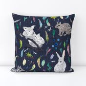 Terra Australis Marsupials (night sky) LARGE