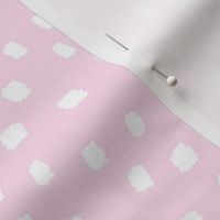 White On Pink Dots