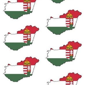 Hungarian Flag Overlay // Large