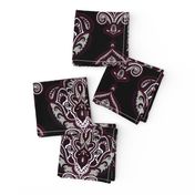 Elegant Holiday Limited Color Palette Damask and Coordinate