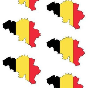 Belgian Flag Overlay // Large
