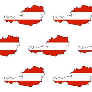 Austrian Flag Overlay // Large