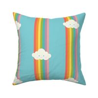 Proud rainbow cloud pattern