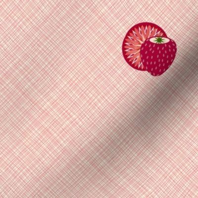 Strawberries_ pink weave 2