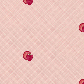 Strawberries_ pink weave 2