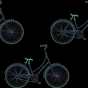 Pi-cycle in jazz colors (12" bike)