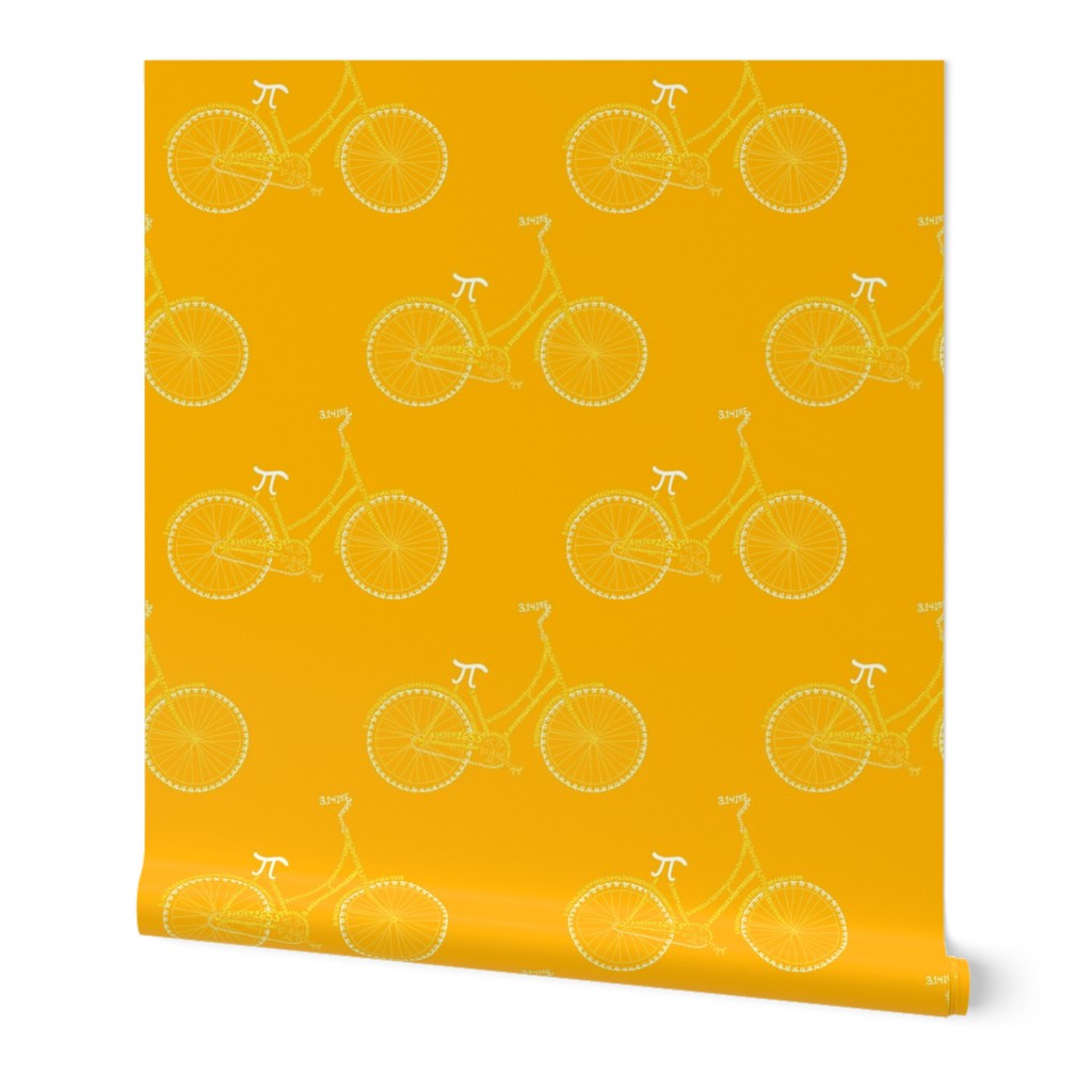 Pi-cycle in gold and yellow (12" bike)