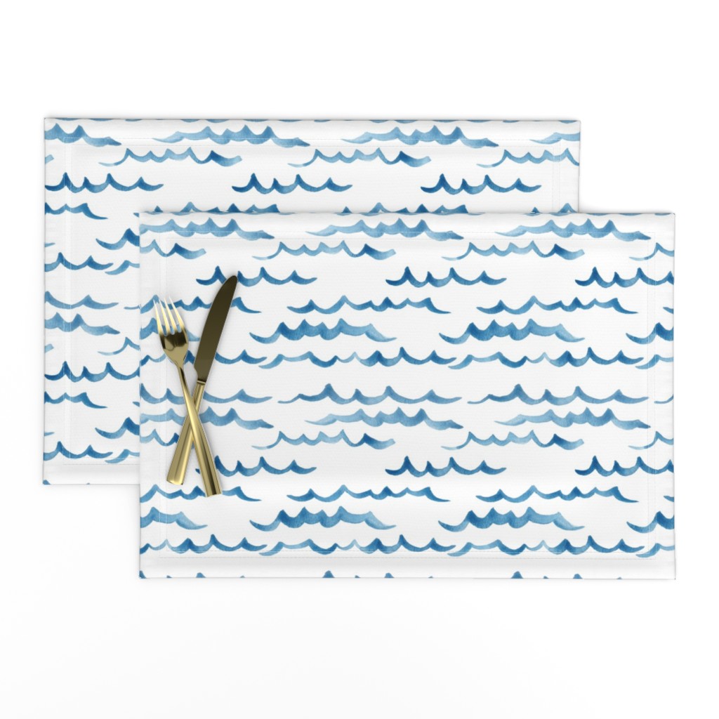 ocean waves / / nursery baby kids simple design 