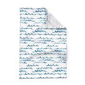 ocean waves / / nursery baby kids simple design 