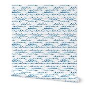 ocean waves / / nursery baby kids simple design 