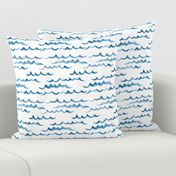 ocean waves / / nursery baby kids simple design 