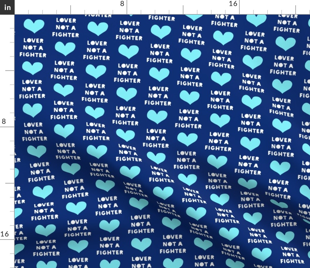 lover not a fighter (blue)