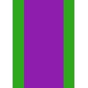 Suffragette Stripes - British - Green and Purple