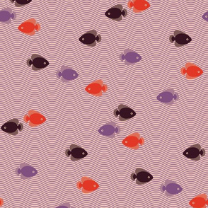 Vintage Matchbox Fish - Violetwave C