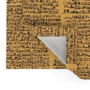 Egyptian Script on Casablanca Yellow // Small