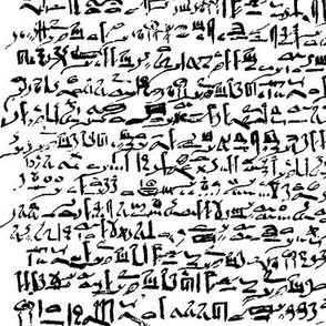 Egyptian Script // Large