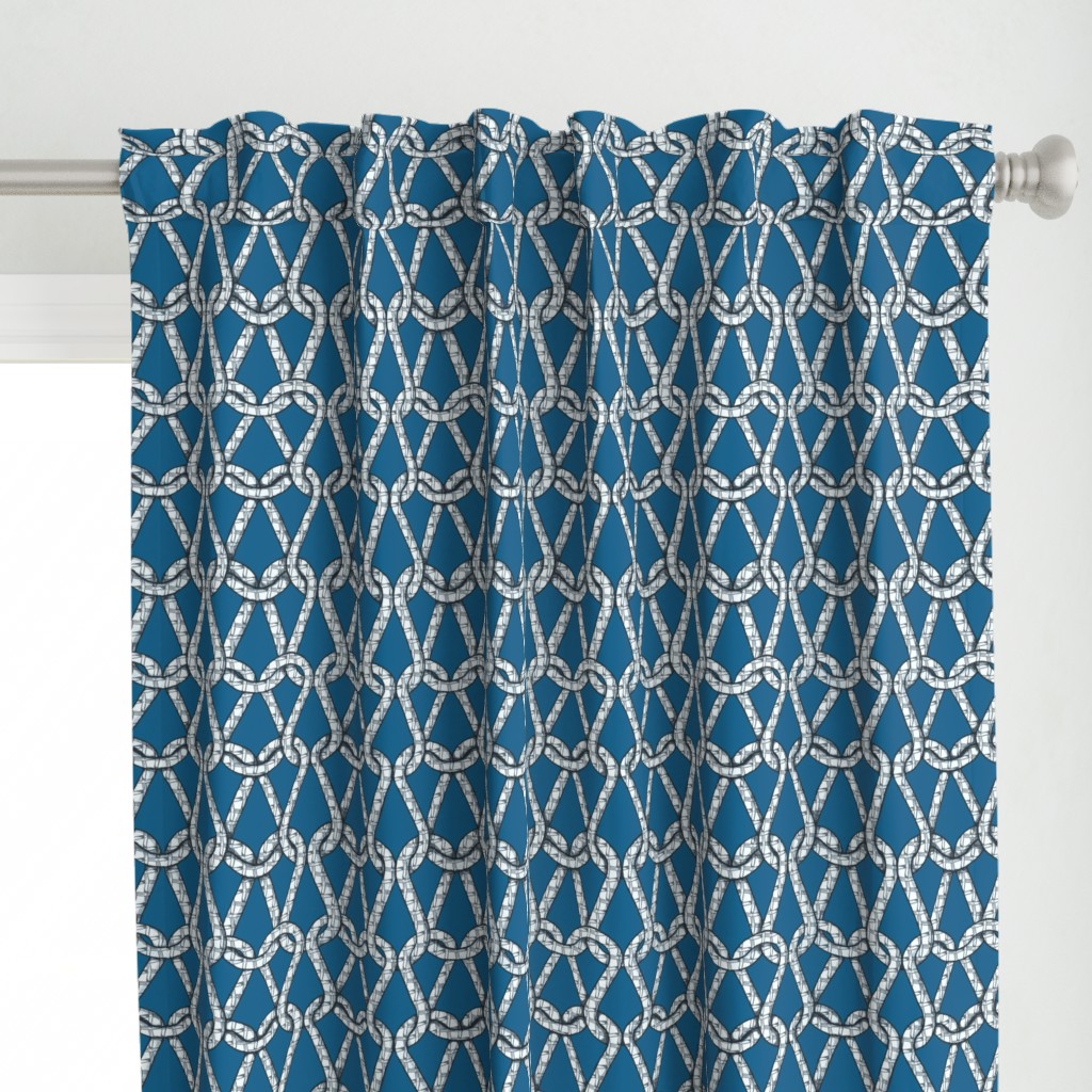 endless knots (light blue white)50 