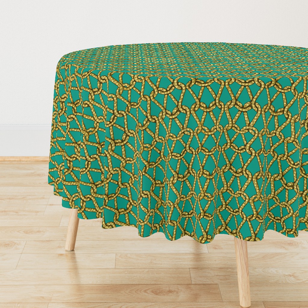 endless knots (emerald yellow)50 