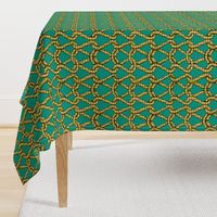 endless knots (emerald yellow)50 