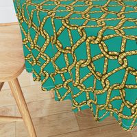 endless knots (emerald yellow)50 