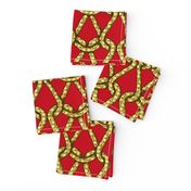 endless knots (red  yellow)50 