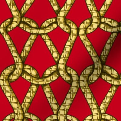 endless knots (red  yellow)50 