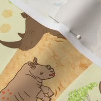 Endangered-White rhino memories