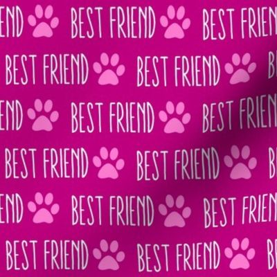  My Best Friend is a Dog Pink