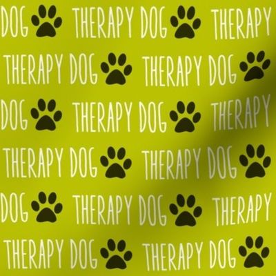 Therapy Dog Green