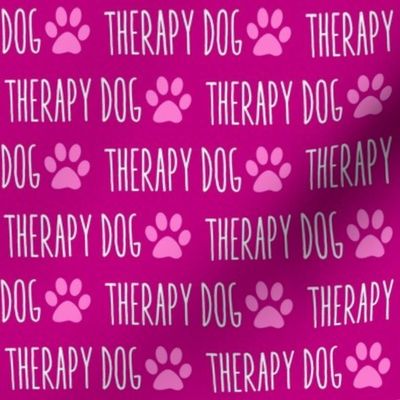Therapy Dog Pink