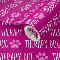 Therapy Dog Pink