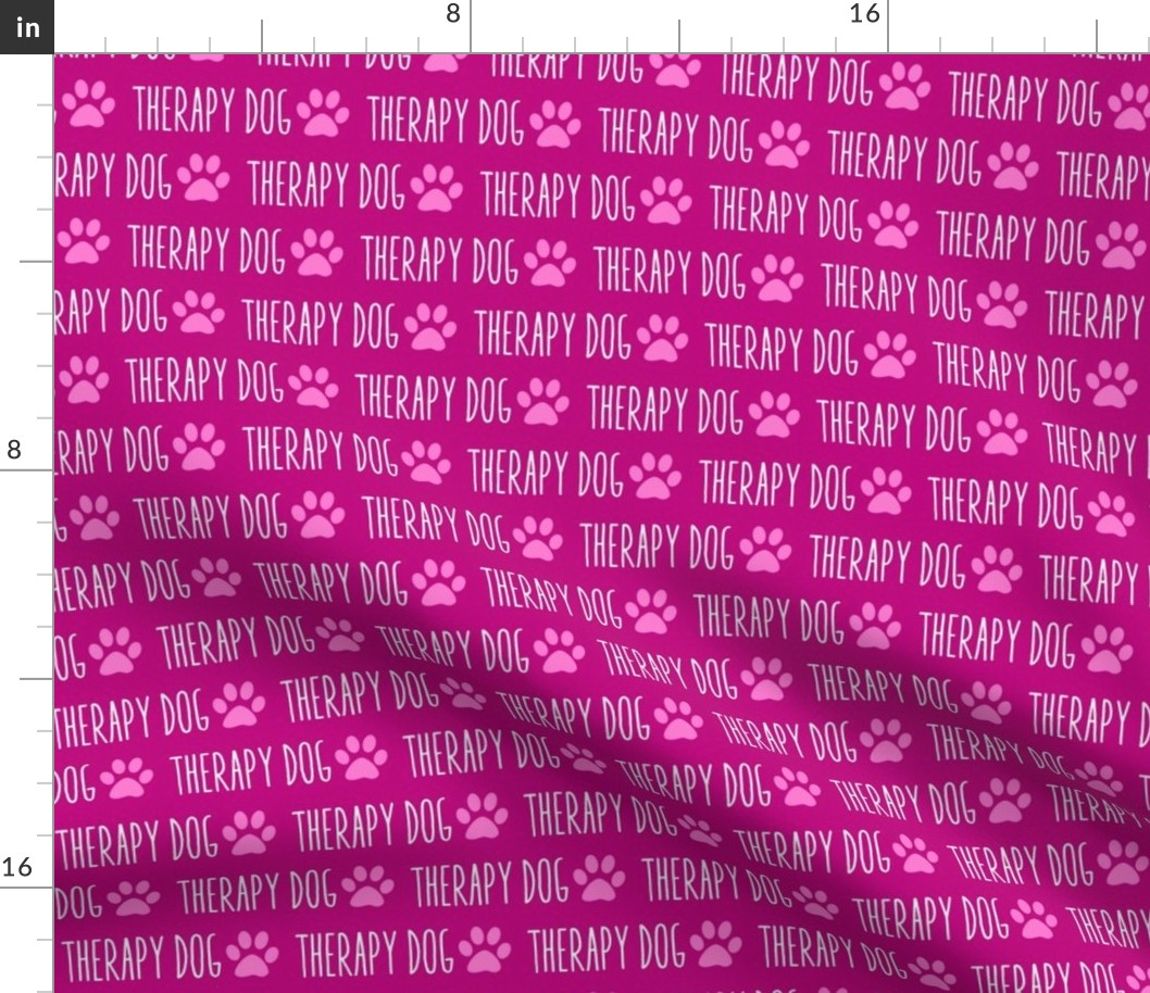 Therapy Dog Pink