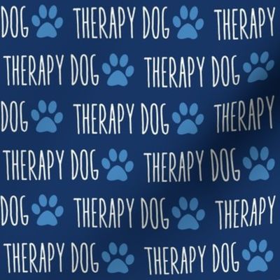 Therapy Dog Blue