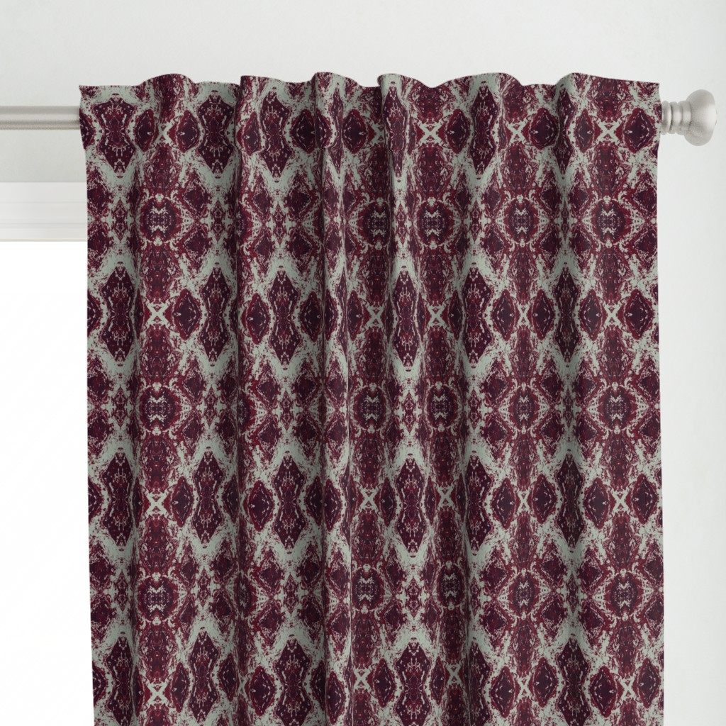 Elegant Holiday Ikat with a limited palette