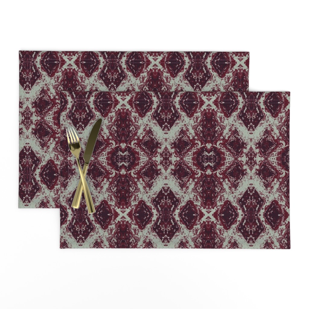 Elegant Holiday Ikat with a limited palette