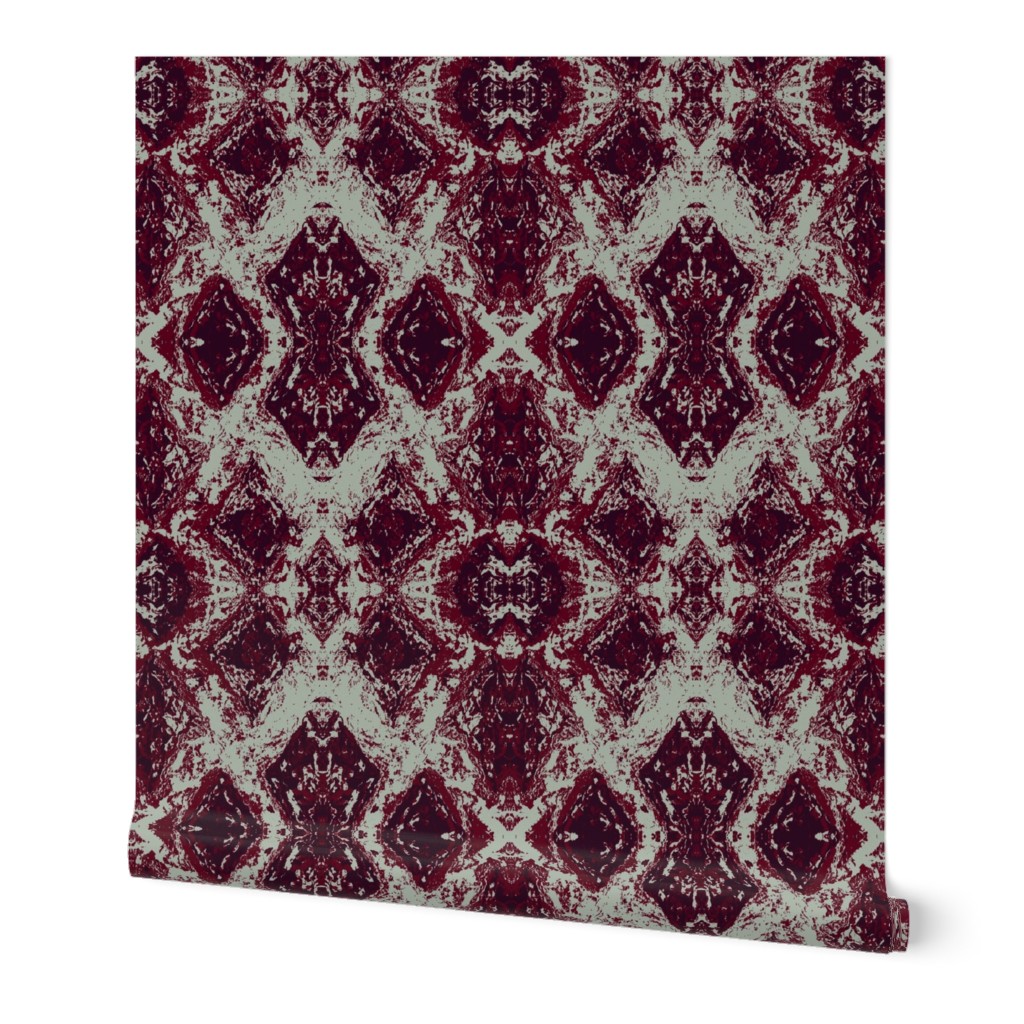 Elegant Holiday Ikat with a limited palette