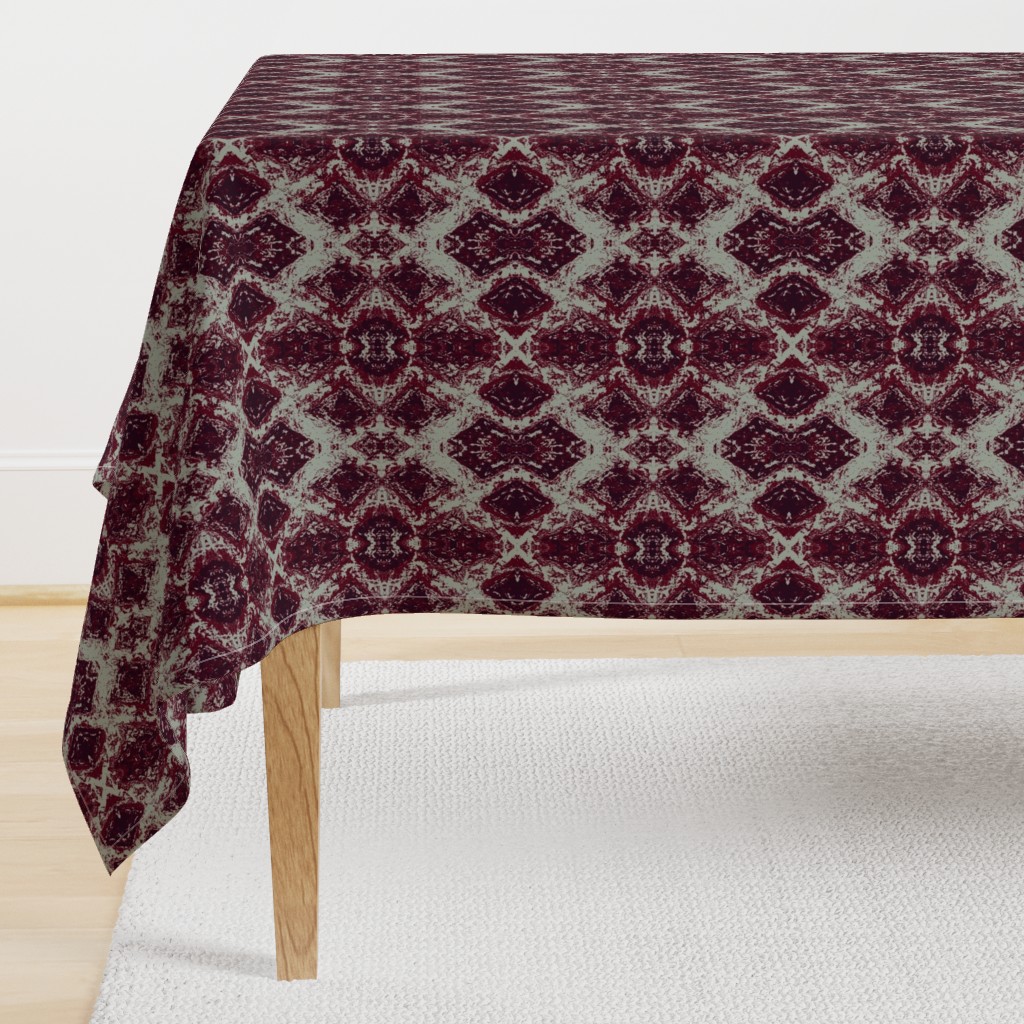 Elegant Holiday Ikat with a limited palette