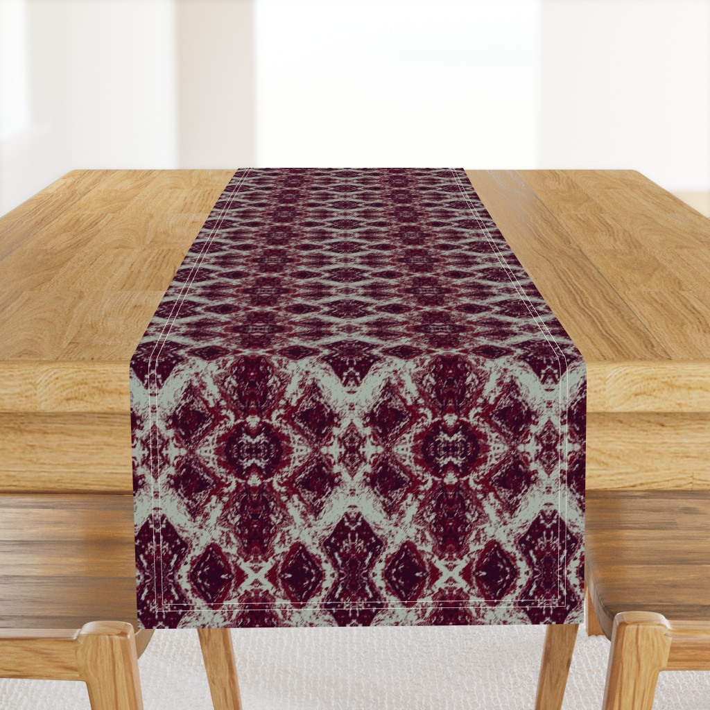 Elegant Holiday Ikat with a limited palette