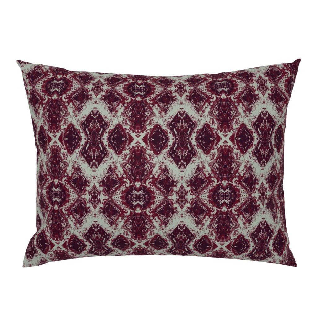 Elegant Holiday Ikat with a limited palette