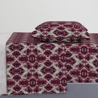 Elegant Holiday Ikat with a limited palette