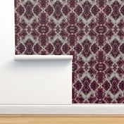 Elegant Holiday Ikat with a limited palette