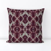 Elegant Holiday Ikat with a limited palette