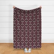 Elegant Holiday Ikat with a limited palette