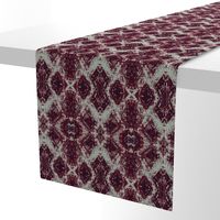 Elegant Holiday Ikat with a limited palette