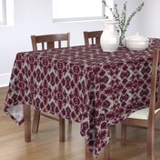 Elegant Holiday Ikat with a limited palette