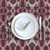 Elegant Holiday Ikat with a limited palette